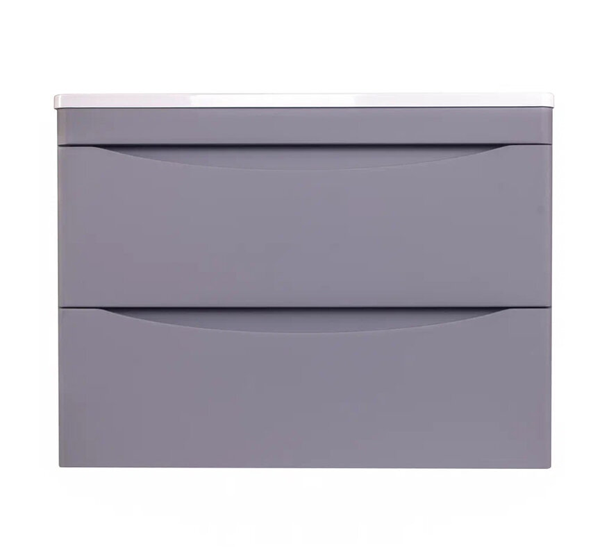 Изображение товара Тумба под раковину Style Line Бергамо мини 70 Люкс серый