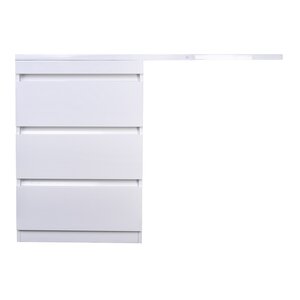 Изображение товара Тумба под раковину Style Line El Fante Даллас 100 Люкс Plus, 100 см, напольная, 3 ящика, белый, АА00-000069 Изображение товара Тумба под раковину Style Line El Fante Даллас 100 Люкс Plus, 100 см, напольная, 3 ящика, белый, АА00-000069