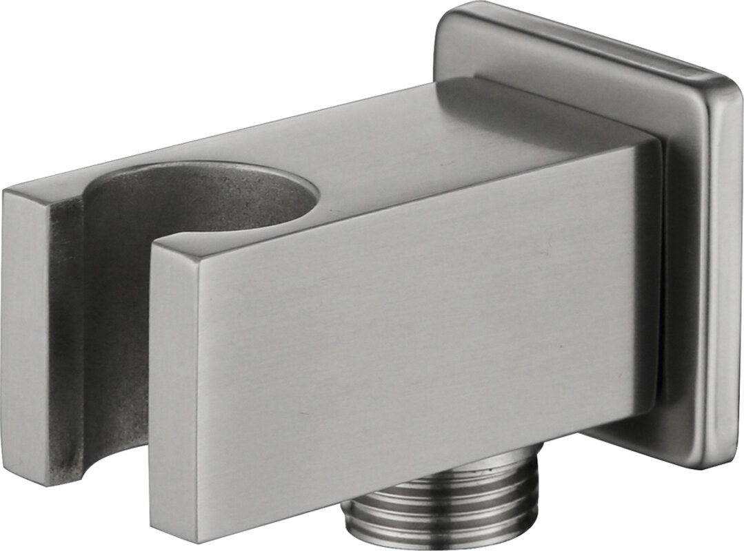 Изображение товара Шланговое подсоединение BelBagno Nova BB-DHLA-IN с держателем для лейки сатин