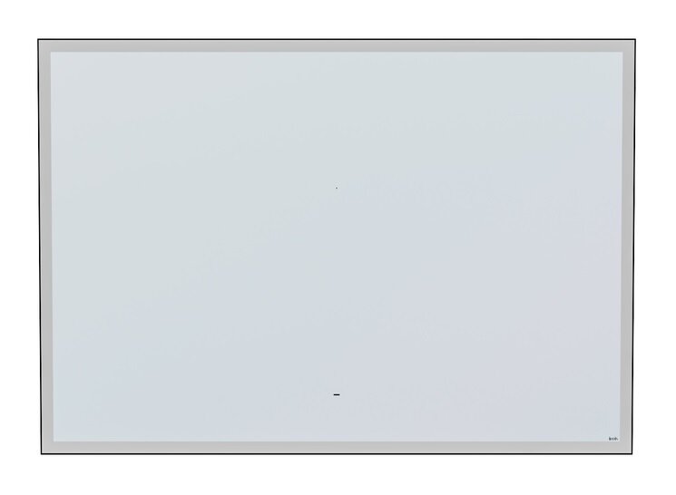Изображение товара Зеркало Iddis Slide 100 см c подсветкой и термообогревом, черный, SLI1000i98