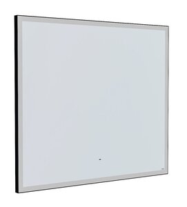 Изображение товара Зеркало Iddis Slide 80 см с подсветкой и термообогревом, черное, Россия