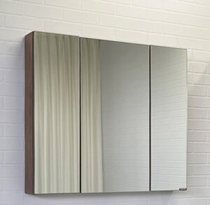 Изображение товара Зеркальный шкаф Comfortу Соло 90 см дуб тёмно-коричневый российский