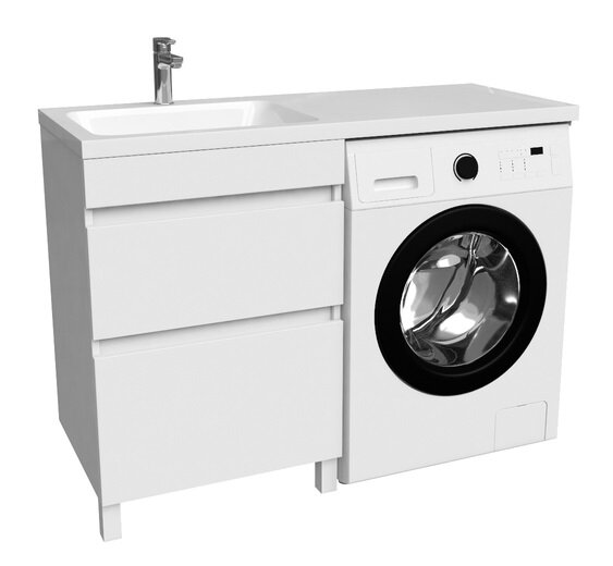 Изображение товара Тумба с раковиной Iddis Optima Home 120 см напольная для ванной комнаты