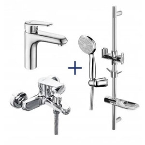 Изображение товара Комплект смесителей Lemark Point LM0380C, хром