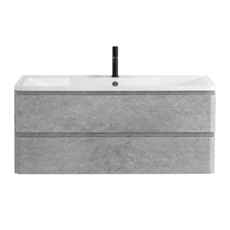 Изображение товара Тумба под раковину BelBagno ALBANO-1200-2C-SO-CVG 120 см, подвесная, Cemento Verona Grigio