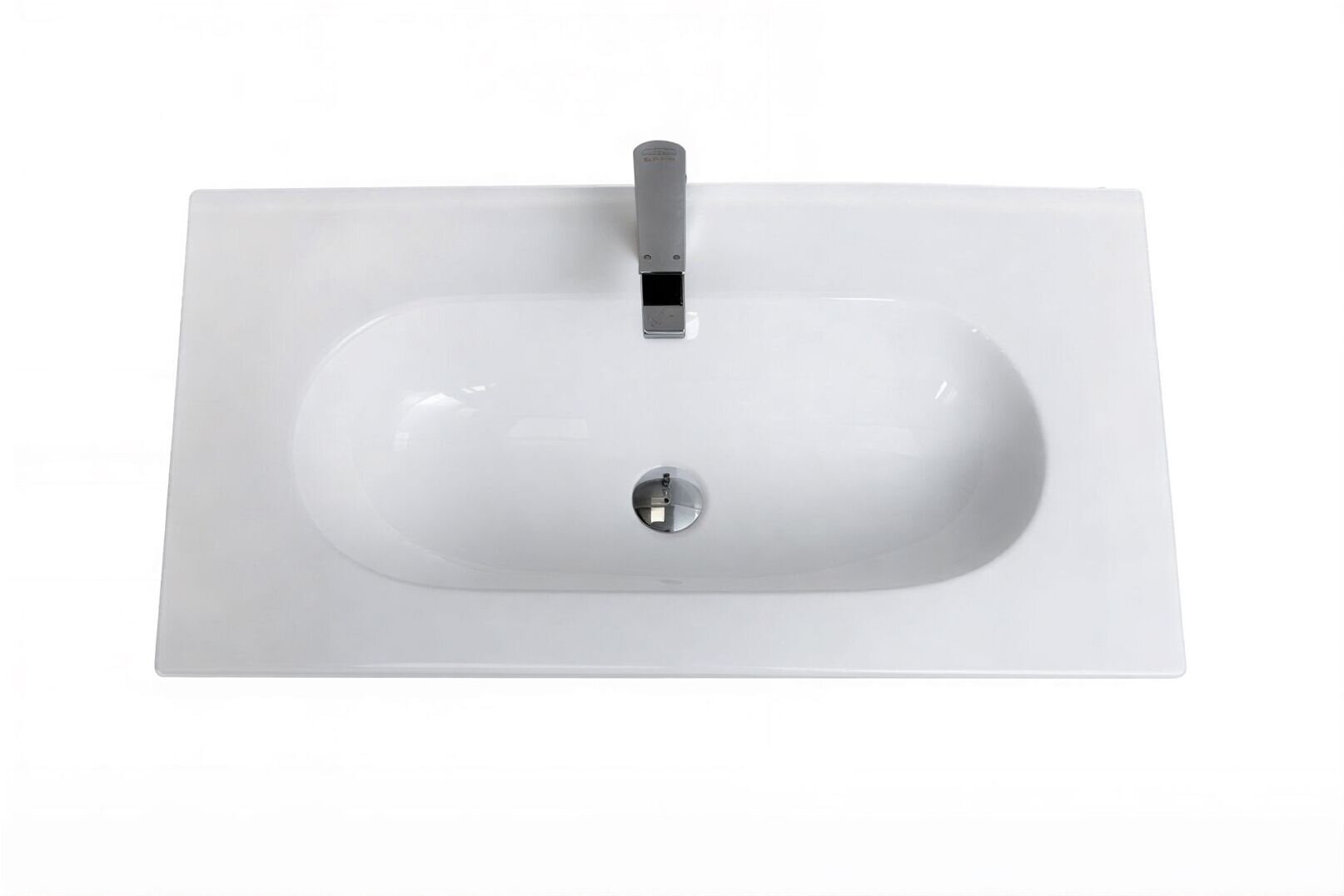 Изображение товара Раковина BelBagno LOV-900-LVB Прямоугольная угловая керамика 91.5x46.5 см белая
