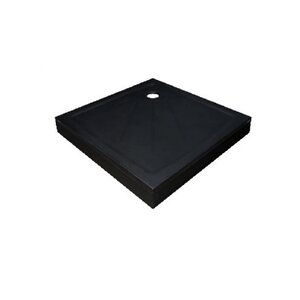 Изображение товара Поддон Ravak Perseus Pro-100, 100 x 100 см, из искусственного камня, черный матовый, XA03AA01010BM