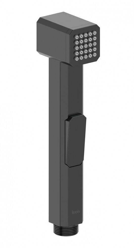 Изображение товара Гигиеническая лейка Iddis Axes AXE1F1Bi20 черная матовая для туалета