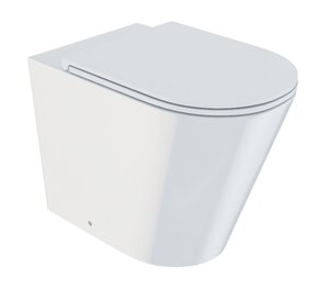 Изображение товара Приставной безободковый унитаз Iddis Calipso CALRDSEi26 Rimless, крышка микролифт, белый