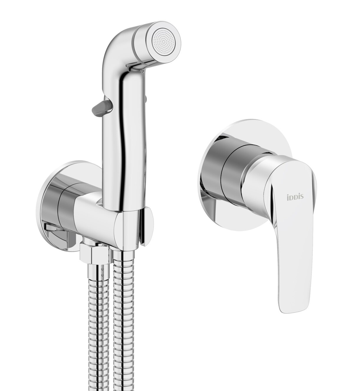 Изображение товара Гигиенический душ Iddis Ray, RAYSBR2i08, со смесителем, хром Изображение товара Гигиенический душ Iddis Ray, RAYSBR2i08, со смесителем, хром