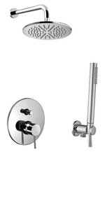 Изображение товара Душевая система Paffoni KIT LIG KITLIG015CR встраиваемая, хром