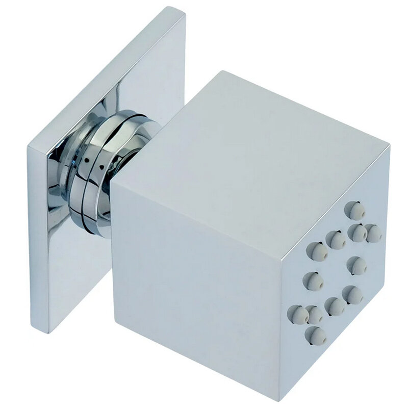 Изображение товара Массажная форсунка Migliore Quadra 35х35мм хром для ванной и душа