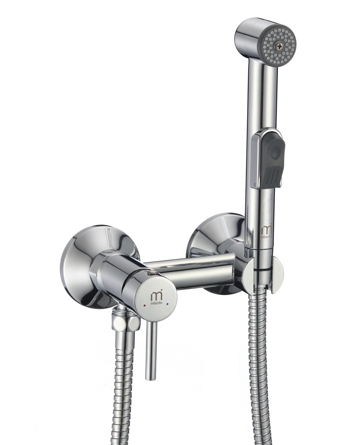 Изображение товара Гигиенический душ Milardo Tidy TIDSB00M08 со смесителем, хром