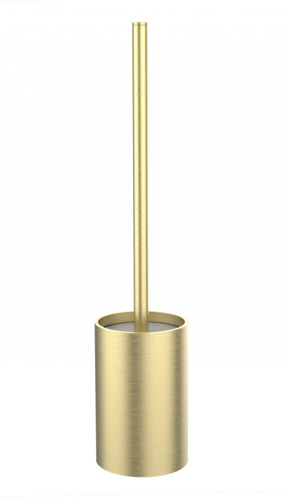 Изображение товара Ершик для унитаза напольный в золото матовое Iddis Petite PETGP00i47