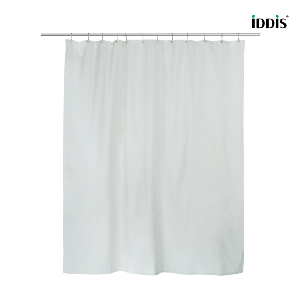 Изображение товара Штора для ванной комнаты Iddis Decor D24P218i11 180x200 см полиэстер зеленая водоотталкивающая ткан