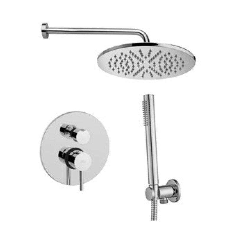 Изображение товара Душевая система Paffoni KIT LIG встраиваемая хром KITLIG018CR