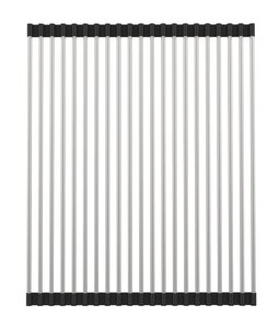 Изображение товара Ролл-мат для кухонной мойки Iddis Kitchen ROL35SRi59 Line, хром, черный