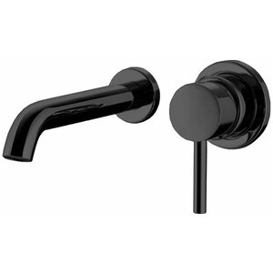 Изображение товара Встраиваемый смеситель для раковины Bossini Oki черный матовый Z005302.073