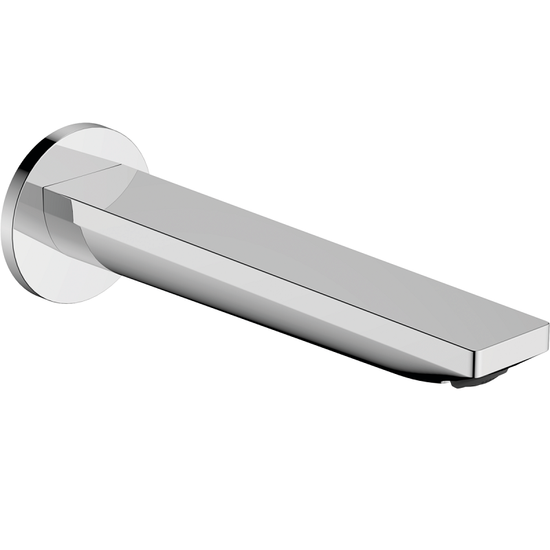 Изображение товара Излив для ванны Hansgrohe Rebris с AirPower, хром глянцевый, 200 мм Изображение товара Излив для ванны Hansgrohe Rebris с AirPower, хром глянцевый, 200 мм