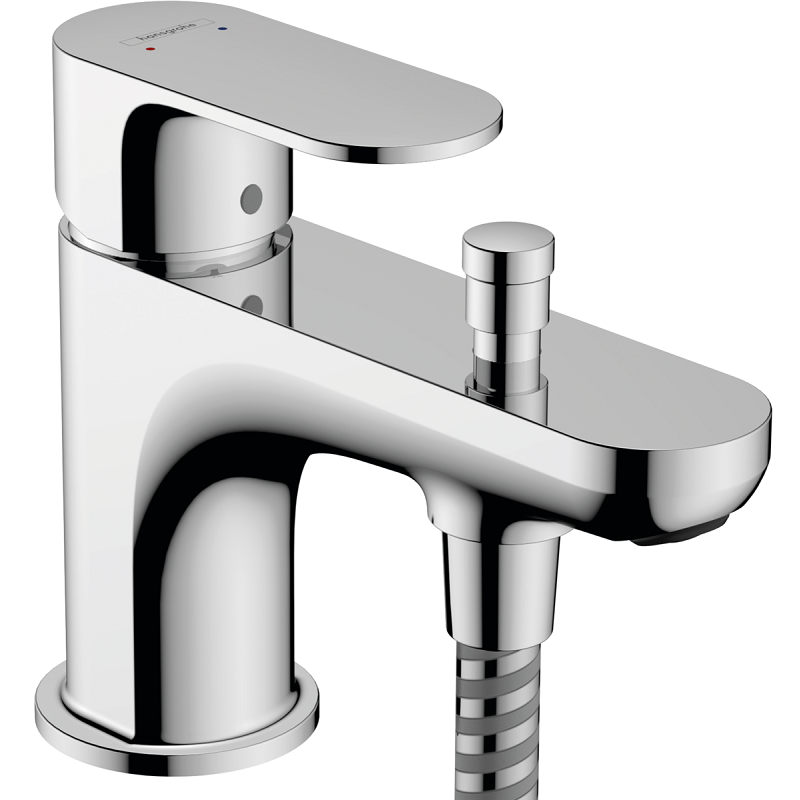 Изображение товара Смеситель для ванны и душа Hansgrohe Rebris S, монтаж на борт, хром, Германия