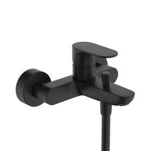 Изображение товара Смеситель для ванны и душа Hansgrohe Rebris S, 72443670, черный матовый