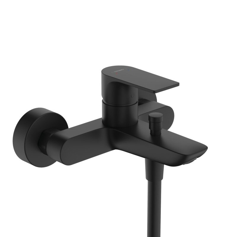 Изображение товара Смеситель для ванны и душа Hansgrohe Rebris E, 72450670, черный матовый