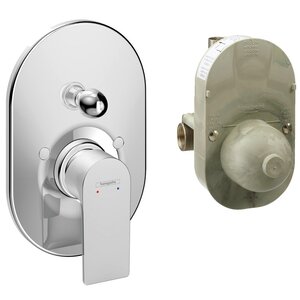 Изображение товара Смеситель для душа Hansgrohe Rebris E 72458000 хром, внутренняя установка