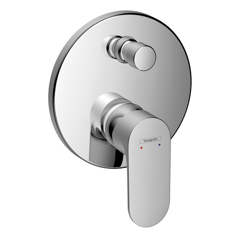 Изображение товара Смеситель для душа Hansgrohe Rebris S с вытяжным дивертором, хром Изображение товара Смеситель для душа Hansgrohe Rebris S с вытяжным дивертором, хром