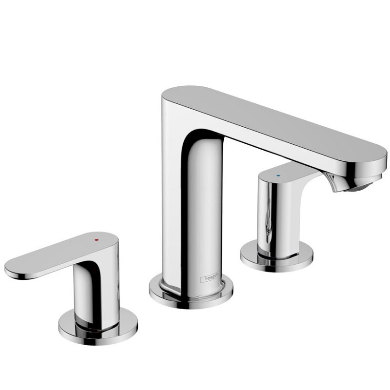 Изображение товара Смеситель для раковины Hansgrohe Rebris S 72530000 хром с набором для слива