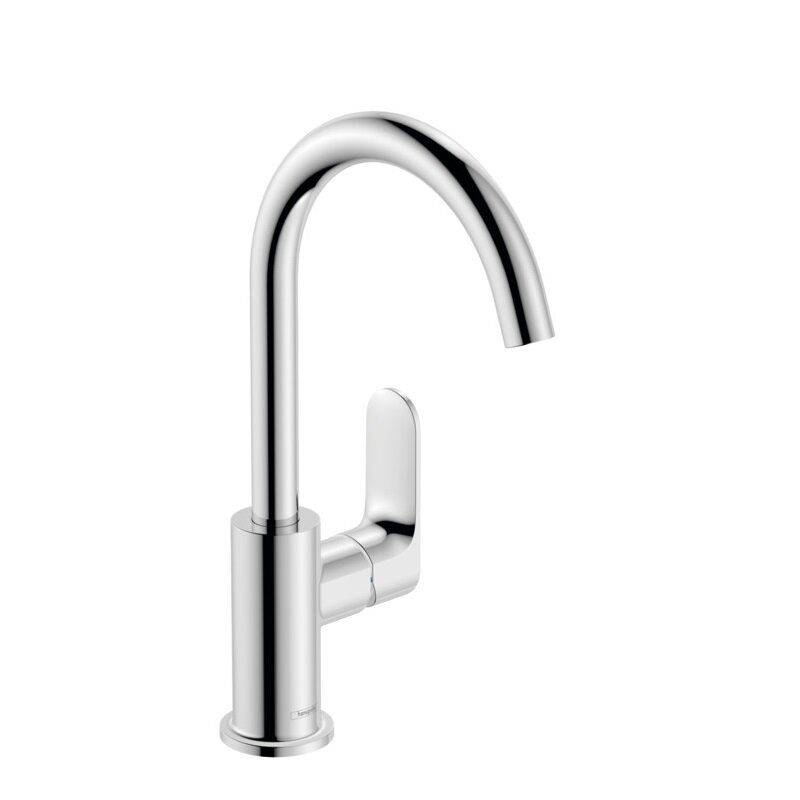 Изображение товара Смеситель для раковины Hansgrohe Rebris S с донным клапаном, хром, 72536000