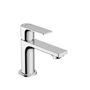 Изображение товара Смеситель для раковины Hansgrohe Rebris E 72553000 хром однорычажный с донным клапаном