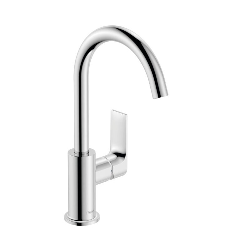 Изображение товара Смеситель для раковины Hansgrohe Rebris E, 72576000, с донным клапаном, хром Изображение товара Смеситель для раковины Hansgrohe Rebris E, 72576000, с донным клапаном, хром