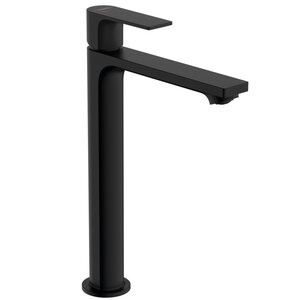 Изображение товара Смеситель для раковины Hansgrohe Rebris E, 72581670, с донным клапаном, черный матовый