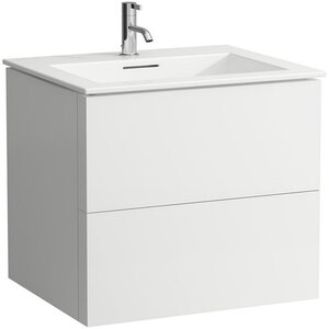 Изображение товара Тумба с раковиной Laufen Kartell 60 см подвесная белый матовый высокое качество