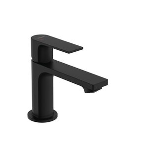 Изображение товара Смеситель для раковины Hansgrohe Rebris E, 72585670, с донным клапаном, черный матовый