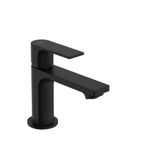 Изображение товара Смеситель для раковины Hansgrohe Rebris E, 72587670, с донным клапаном, черный матовый