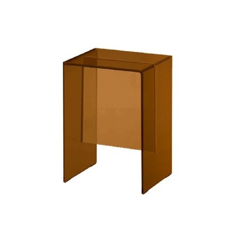 Изображение товара Табурет Laufen Kartell 33 см пластиковый янтарь современный дизайн