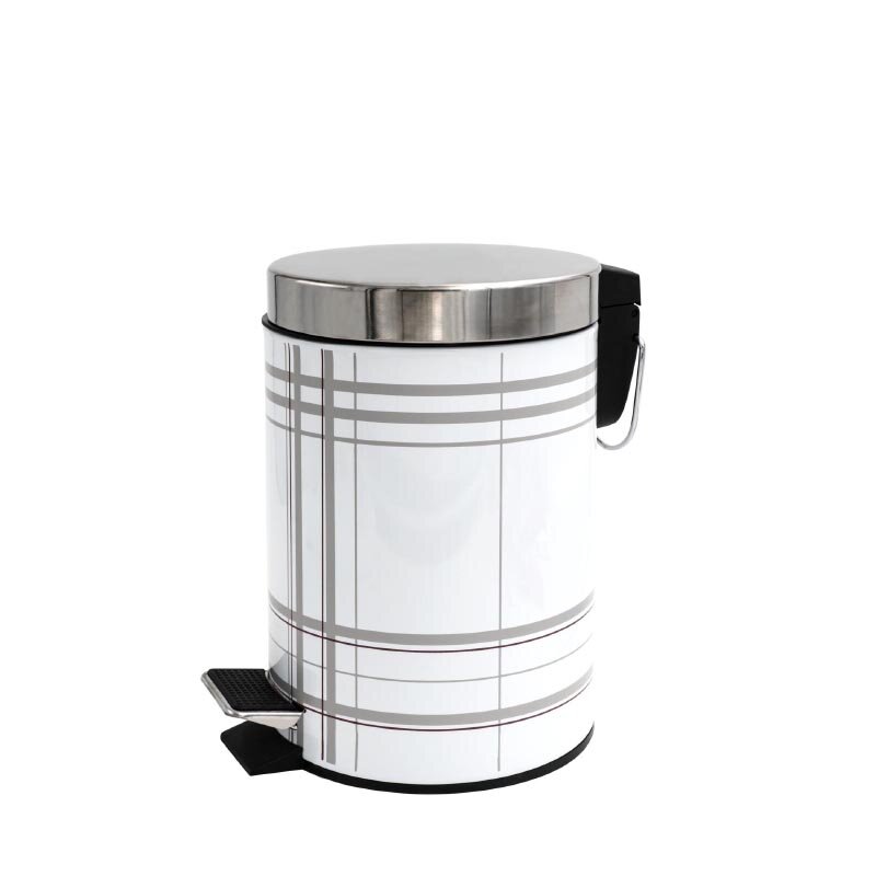 Изображение товара Ведро для мусора Ridder Scotty 3л нержавеющая сталь белое немецкое качество