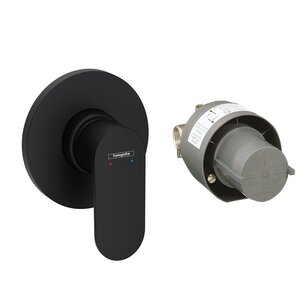 Изображение товара Смеситель для душа Hansgrohe Rebris S, 72648670, черный матовый