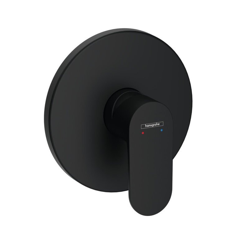 Изображение товара Смеситель для душа Hansgrohe Rebris S черный матовый однорычажный