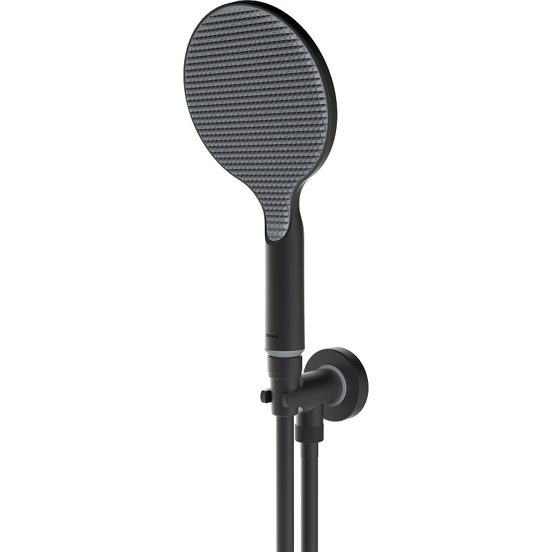 Изображение товара Душевой гарнитур Bossini Apice CE3002C.073 150 см, 1 режим струи, цвет черный матовый Изображение товара Душевой гарнитур Bossini Apice CE3002C.073 150 см, 1 режим струи, цвет черный матовый