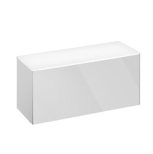 Изображение товара Тумба Keuco Royal Reflex 34010 210000 80 см подвесная, боковая, белый глянцевый