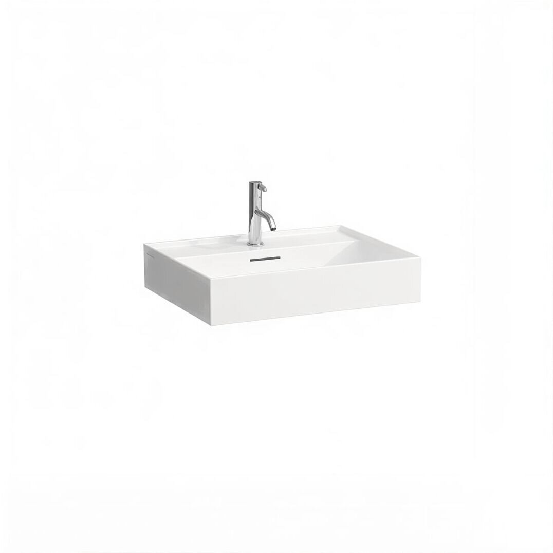 Изображение товара Раковина Laufen Kartell 8.1033.3.000.104.1 Подвесная 60 см белая Изображение товара Раковина Laufen Kartell 8.1033.3.000.104.1 Подвесная 60 см белая