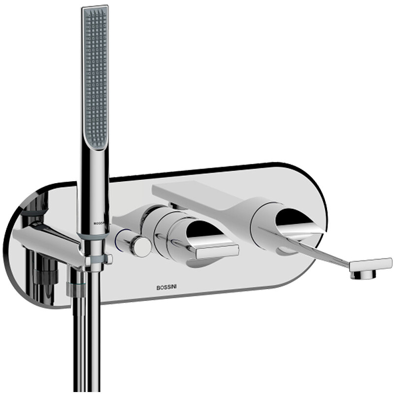 Изображение товара Смеситель для ванны Bossini Apice Z00555.030 с ручным душем хром