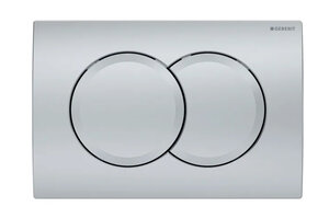 Изображение товара Клавиша смыва Geberit Delta 115.107.46.1 01, матовый хром