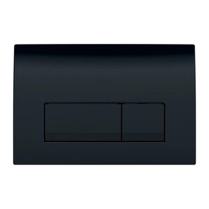 Изображение товара Клавиша смыва Geberit Delta 50, 115.119.DW.1, механическая, черный глянцевый RAL 9005