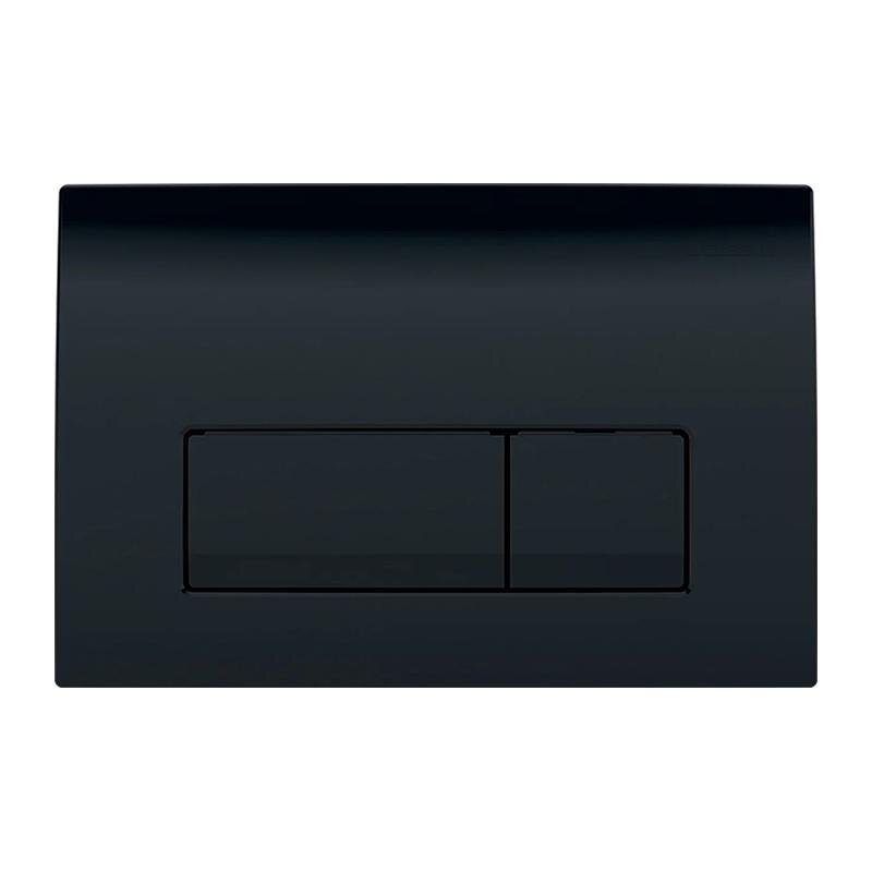Изображение товара Клавиша смыва Geberit Delta 50, 115.119.DW.1, механическая, черный глянцевый RAL 9005