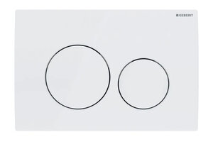 Изображение товара Клавиша смыва Geberit Delta 20 альпийский белый 115.127.11.1 двойной срыв