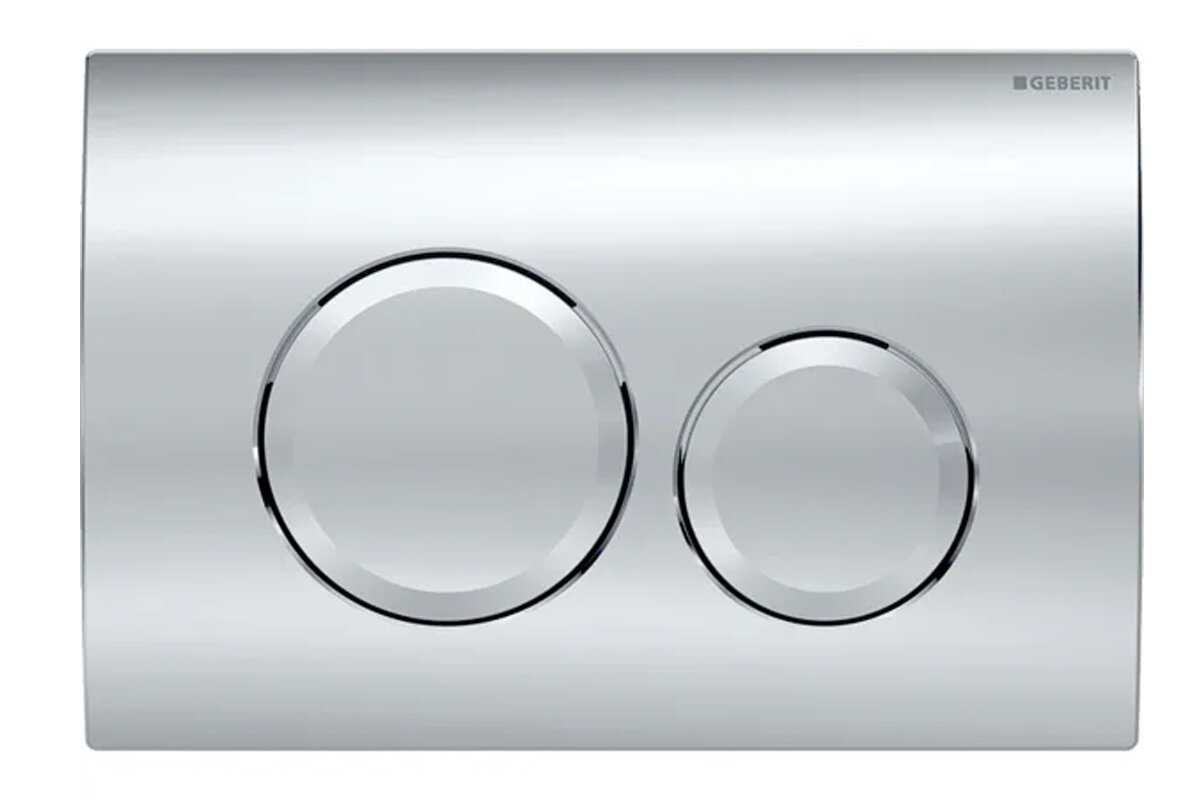 Изображение товара Клавиша смыва Geberit Delta 20, 115.127.21.1, механическая, хром глянцевый