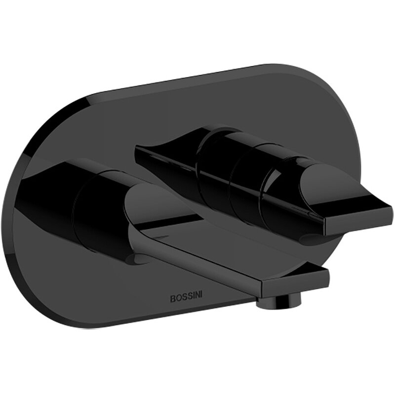 Изображение товара Современный однорычажный смеситель Bossini Apice Z00549.073 черный матовый Изображение товара Современный однорычажный смеситель Bossini Apice Z00549.073 черный матовый